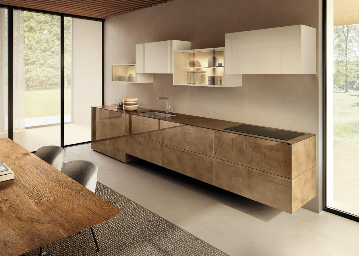 Cocina suspendida Lago