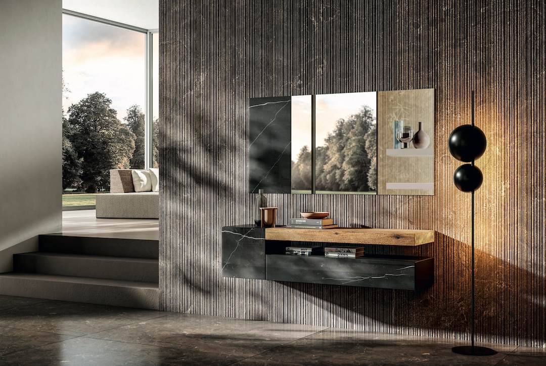 Estante y Espejos LAGO