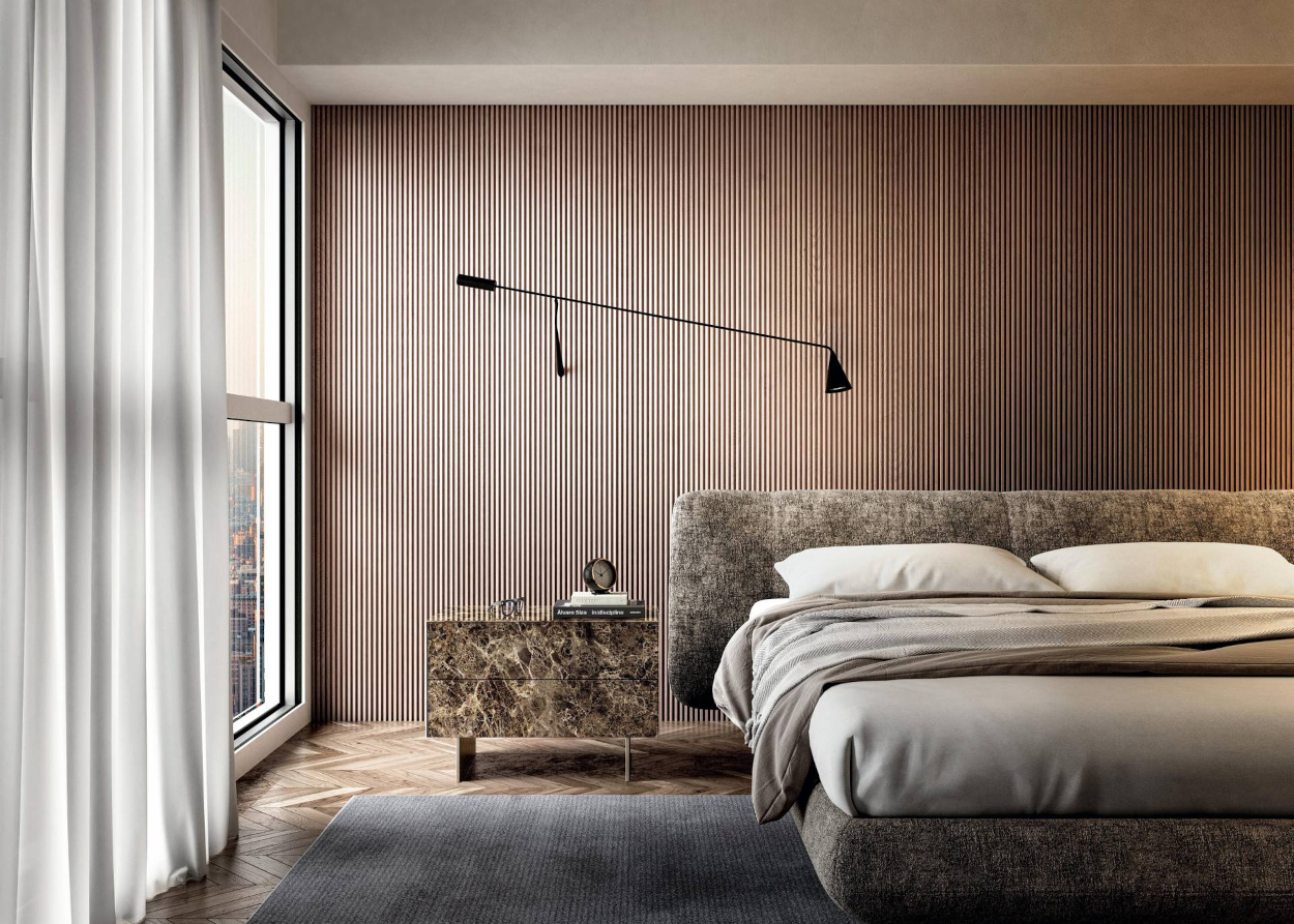 palilleria en dormitorio Lago