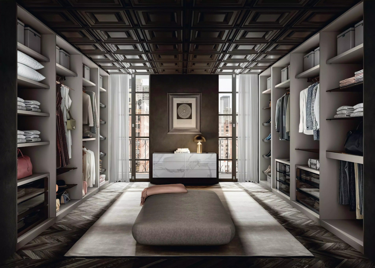 Vestidor dormitorio diseño italiano
