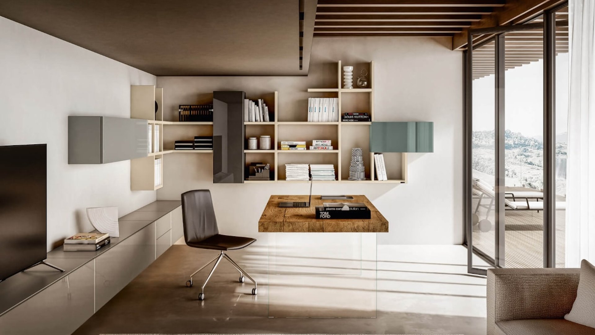 Muebles modernos de diseño para oficinas