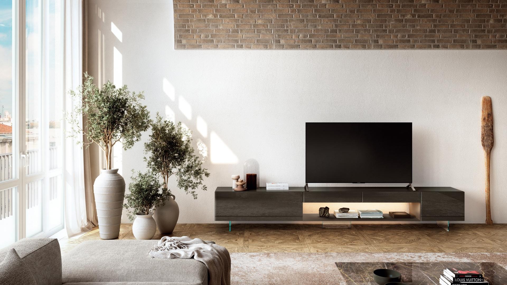muebles de diseño italiano lago para salon