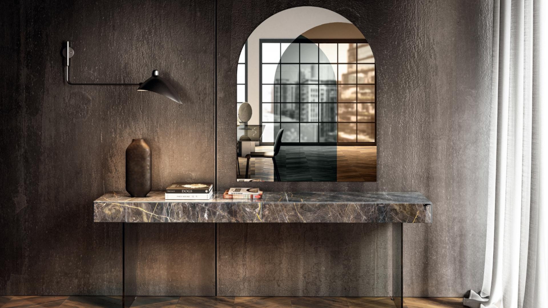 Cómo conectar ambientes mediante consolas y aparadores LAGO